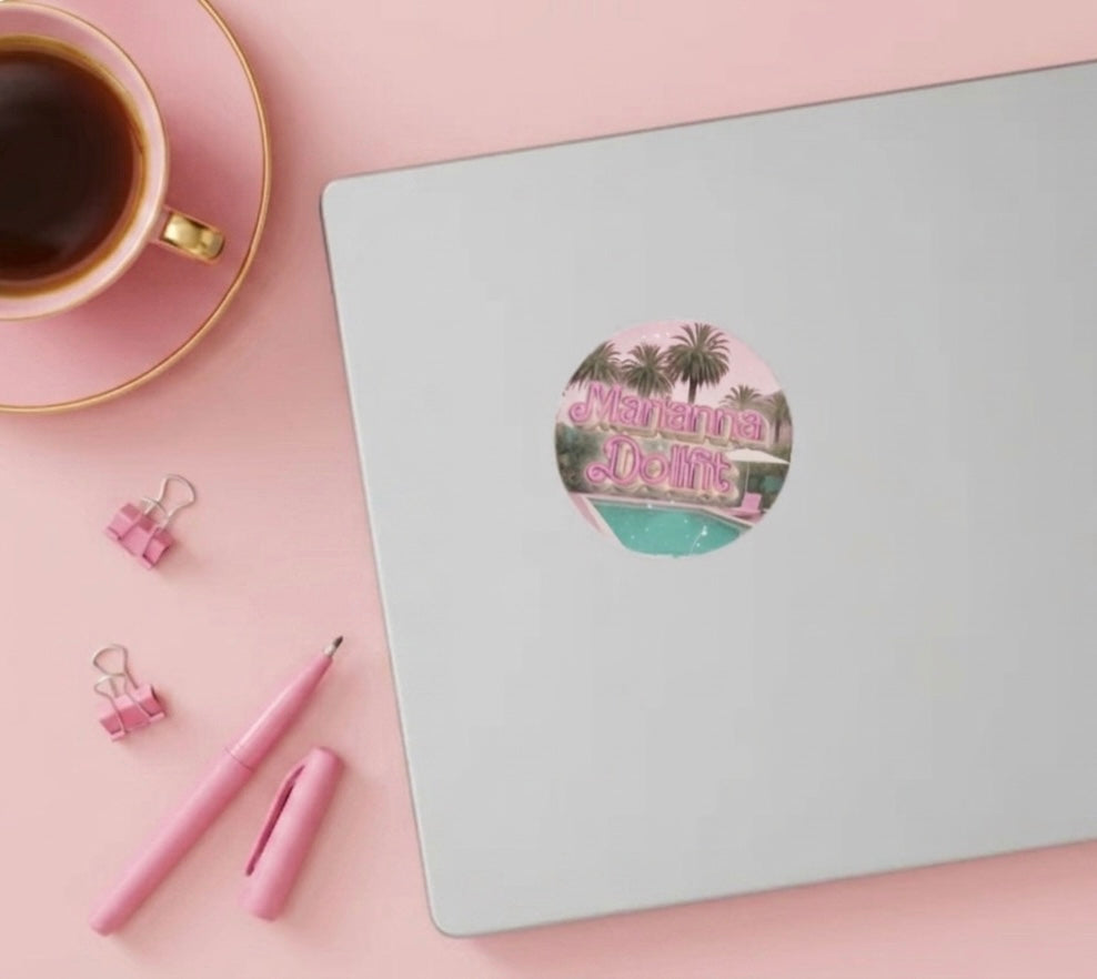 Poolside Club Sticker / 02