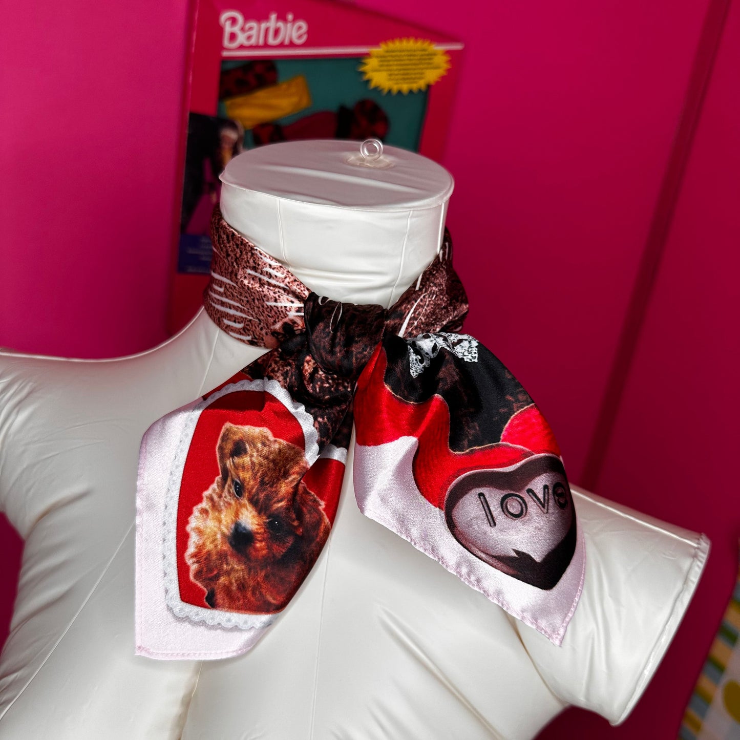 Ice Cream Pop Scarf Parlor / LOVE letter for valentine
